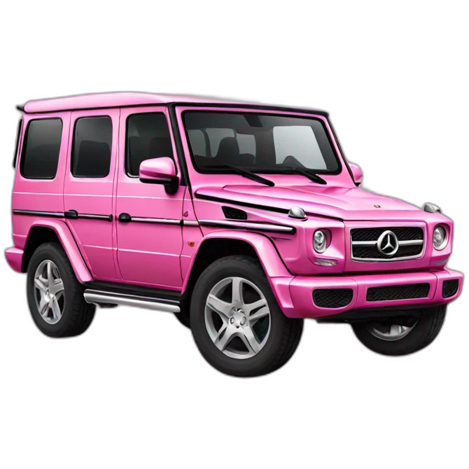 Pink g wagon emoji
