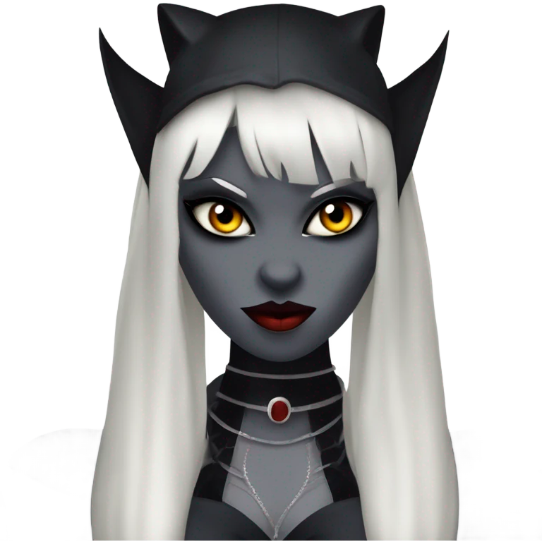 gothic vampire catwomen emoji