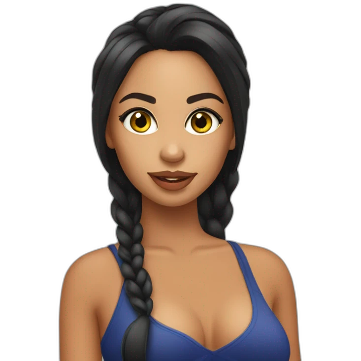 Anitta Girl from Rio emoji