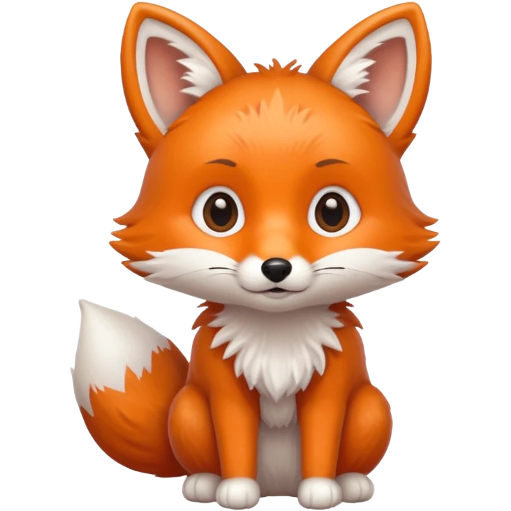 a baby fox emoji emoji