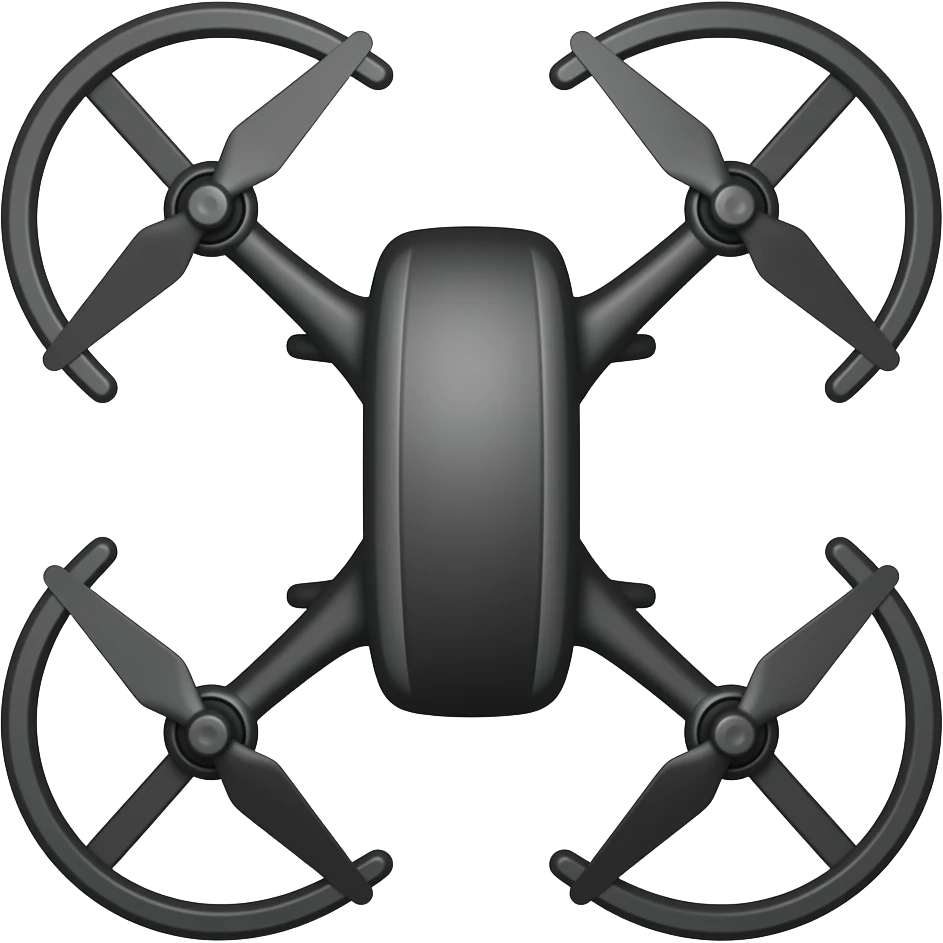 Минималистичный дрон fpv emoji