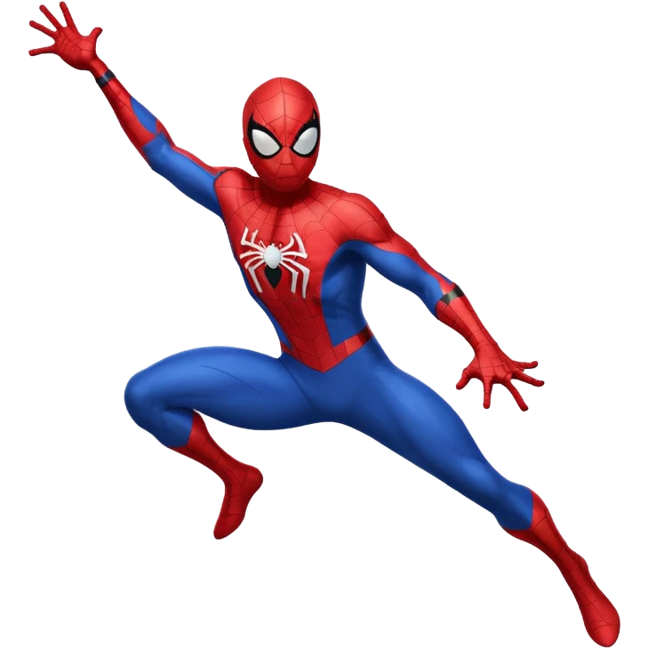 Superhero spider-man cartoon  emoji