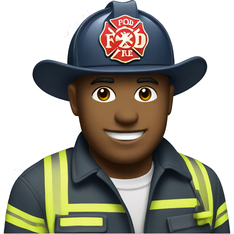 Ford fire fighter logo emoji