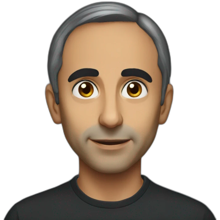 Eric Zemmour who is black emoji