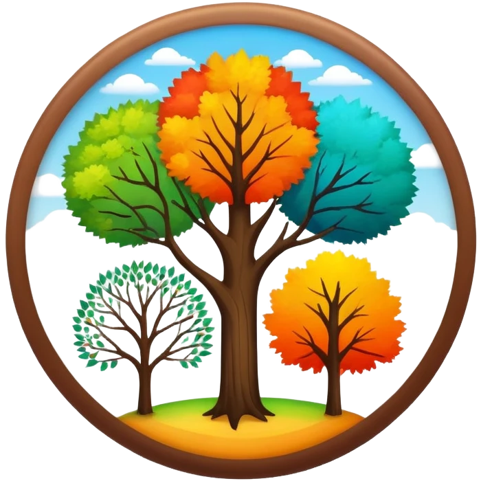 Four seasons in one circle for 'What Makes You Beautiful' by One Direction emoji