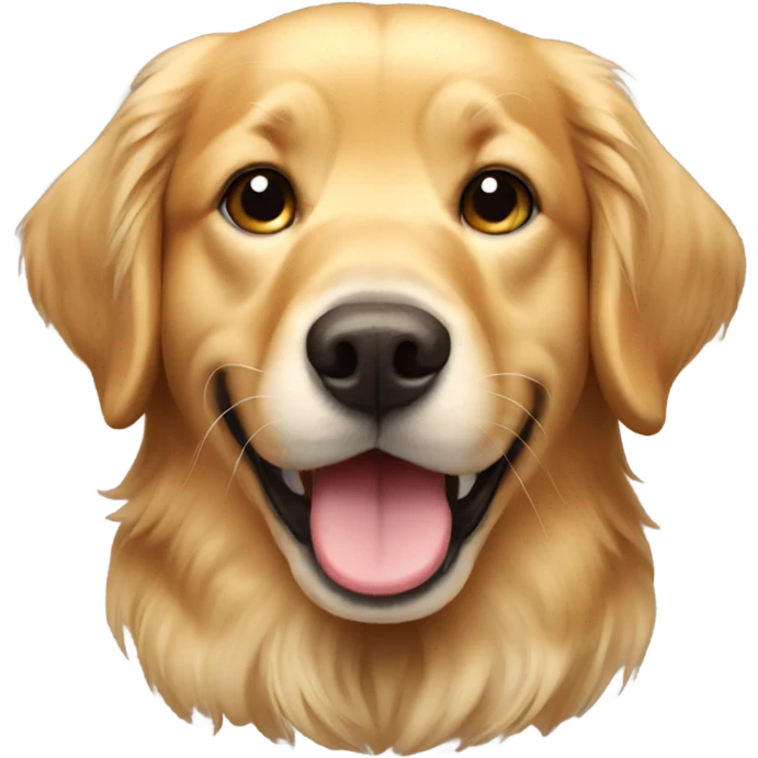 golden retriever  emoji