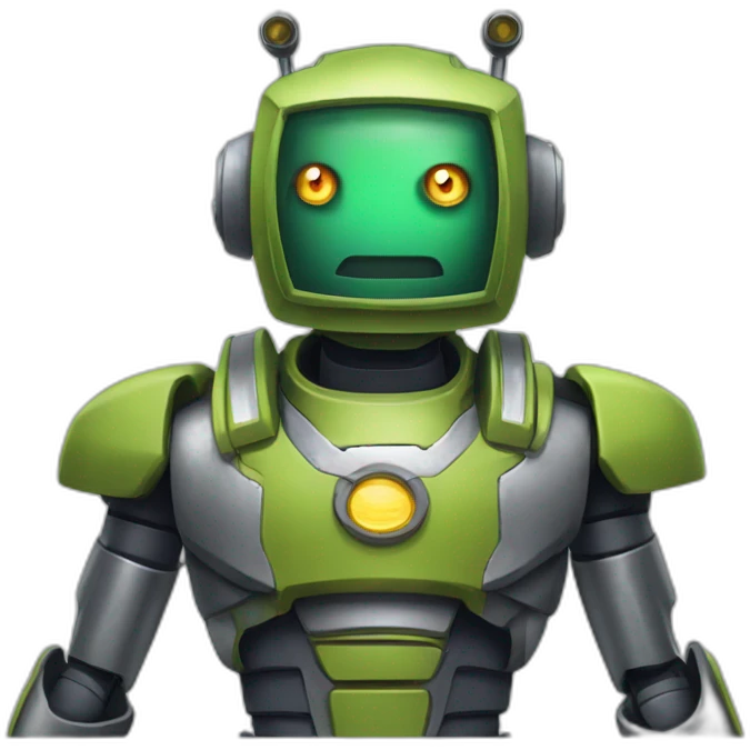 Jeeg Robot facing Goldrake emoji