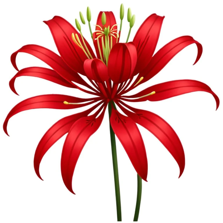 Chinese red spider lily  emoji