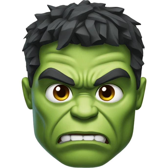 Hulk head emoji