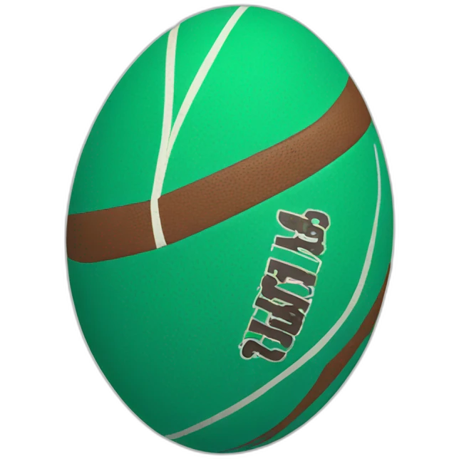 Ballon de rugby emoji