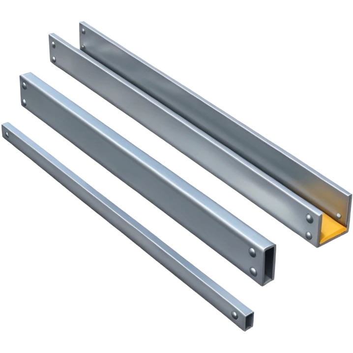 clean and industrial metal beam emoji