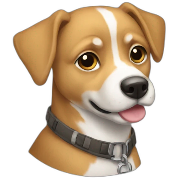 Chien veste emoji