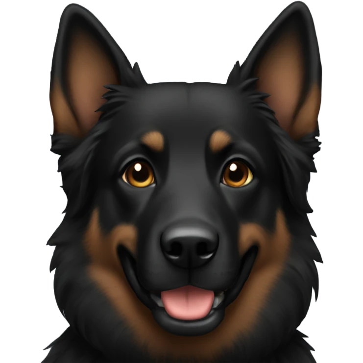 Black Shepard  emoji