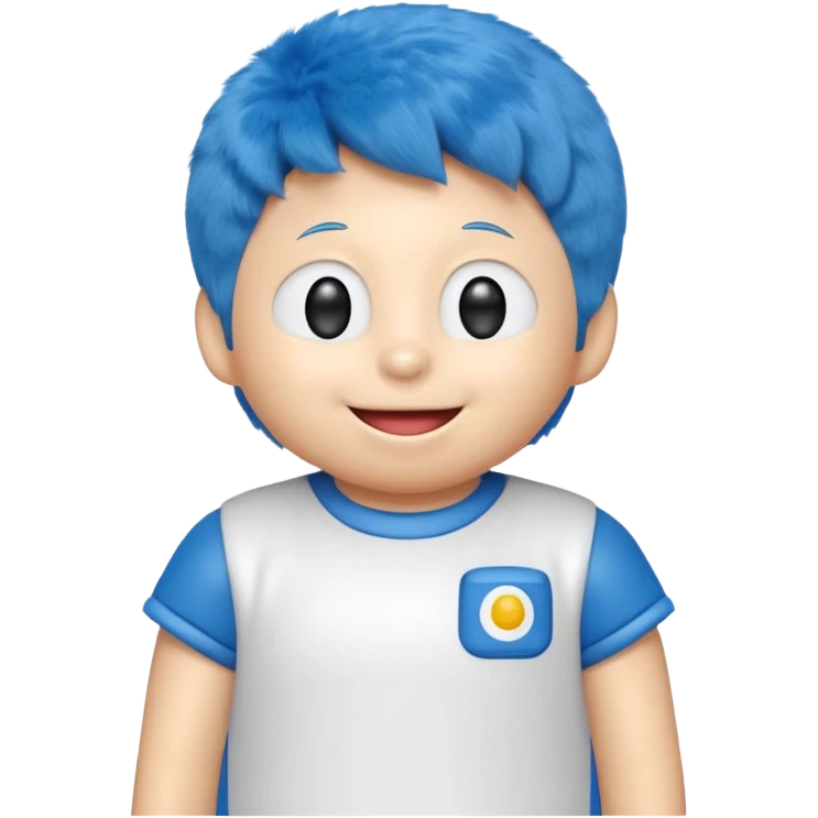 Doramon is wearing physics walla shirt emoji