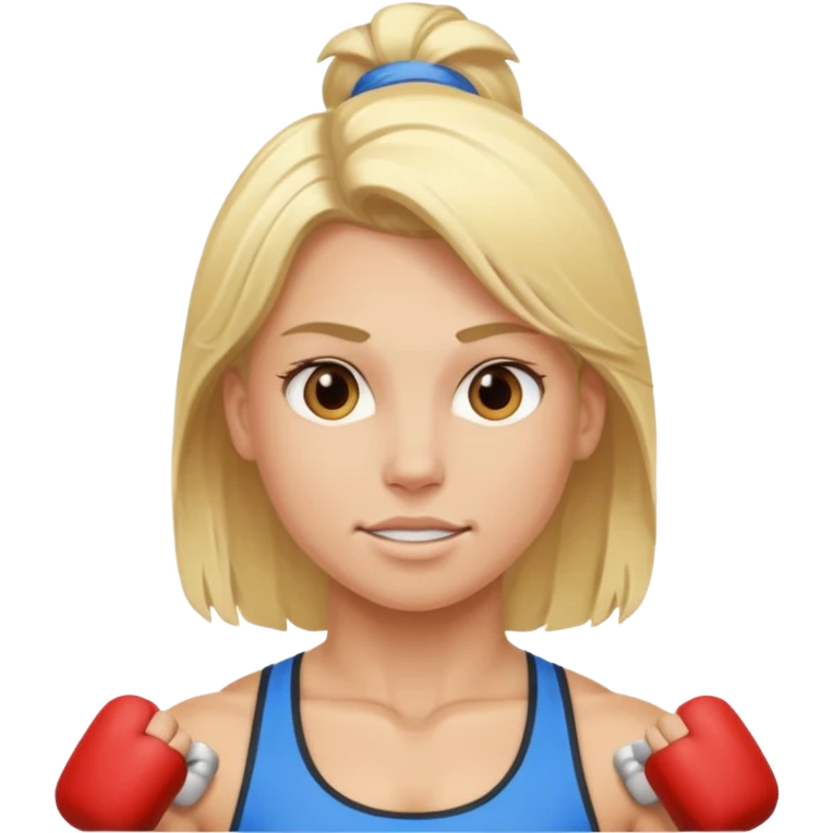 blonde athlete emoji