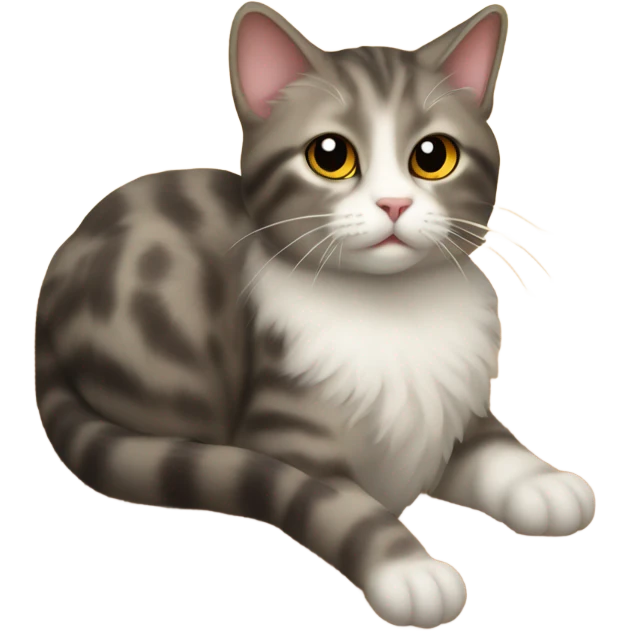 Cat on beach emoji