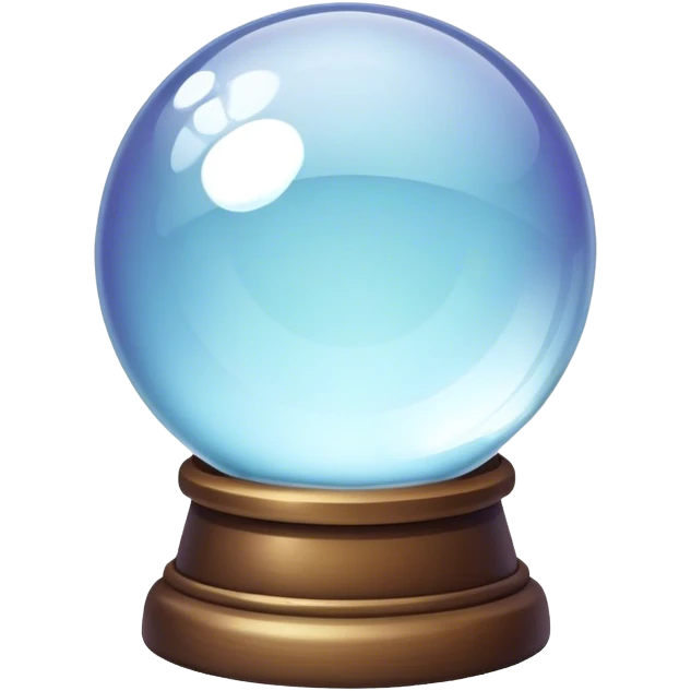 Fortune teller ball emoji