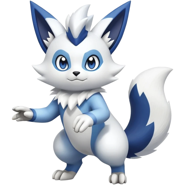 Zangoose-Meowstic-Fakémon-hybrid-creature (full body)  emoji
