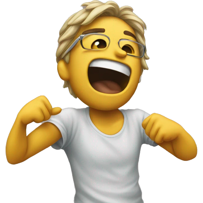 Emoji of someone dabbing anotherup like sheeeeeeshhh emoji