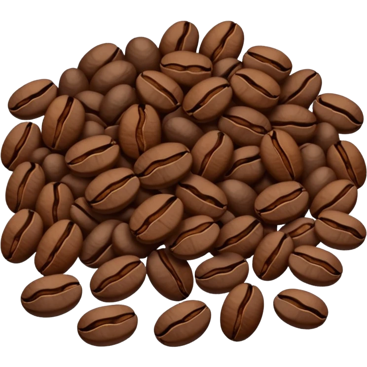 coffee beans drying in the sun with wind emoji