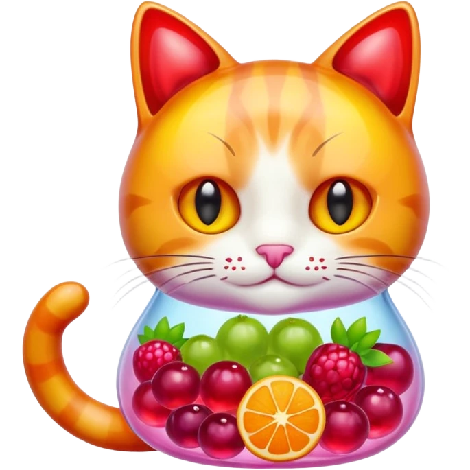 Jelly/jam cat emoji