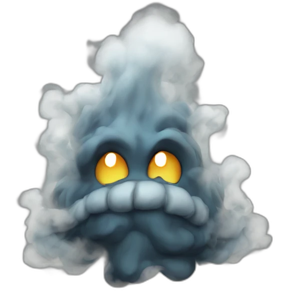 smoke monster emoji