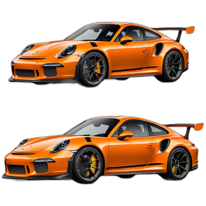 Porsche 911 gt3 rs emoji