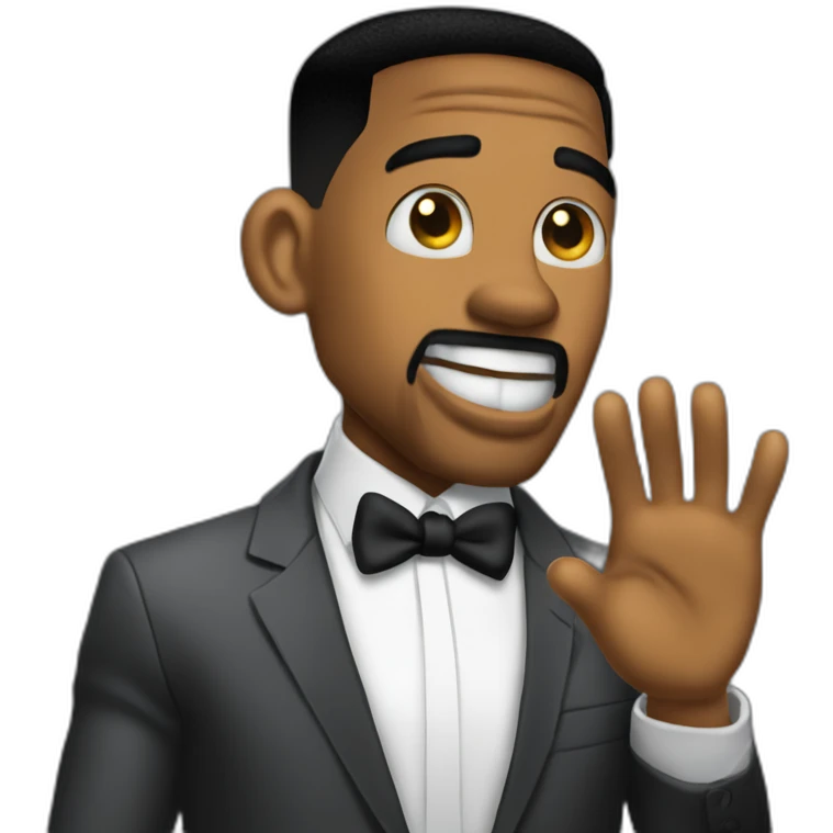 Will-smith-slaps-Chris-Rock-wearing-suit emoji