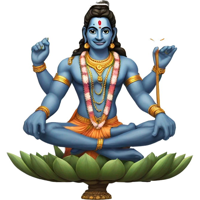 Shiva god in natraj emoji