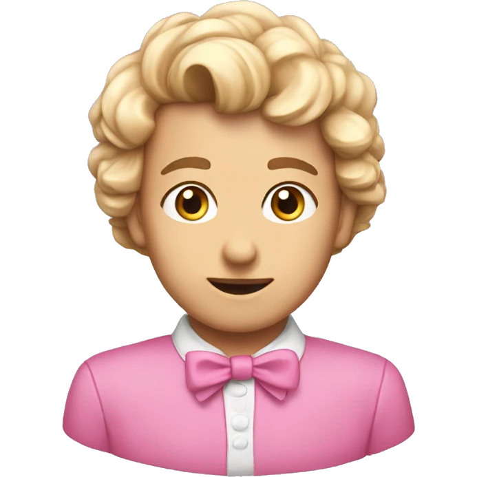 Pinke schleife emoji