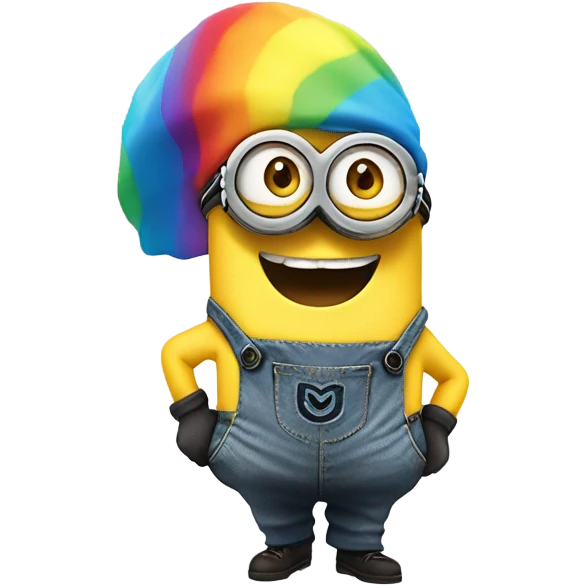Gay minion emoji