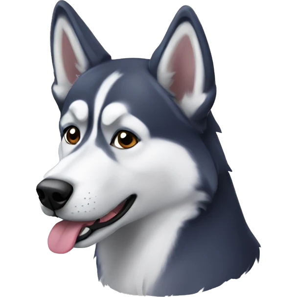 Husky emoji