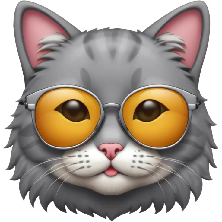 Cat wearing sunglasses emoji