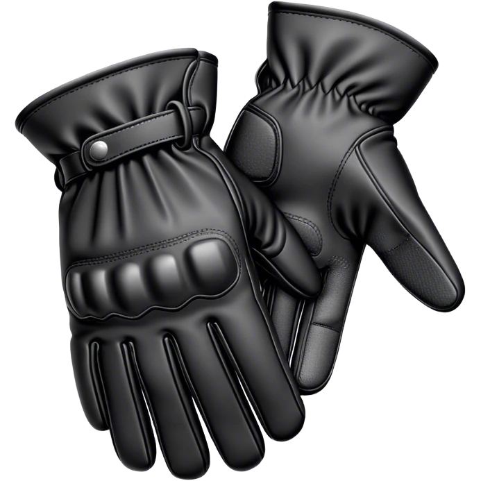 motocycle gloves emoji