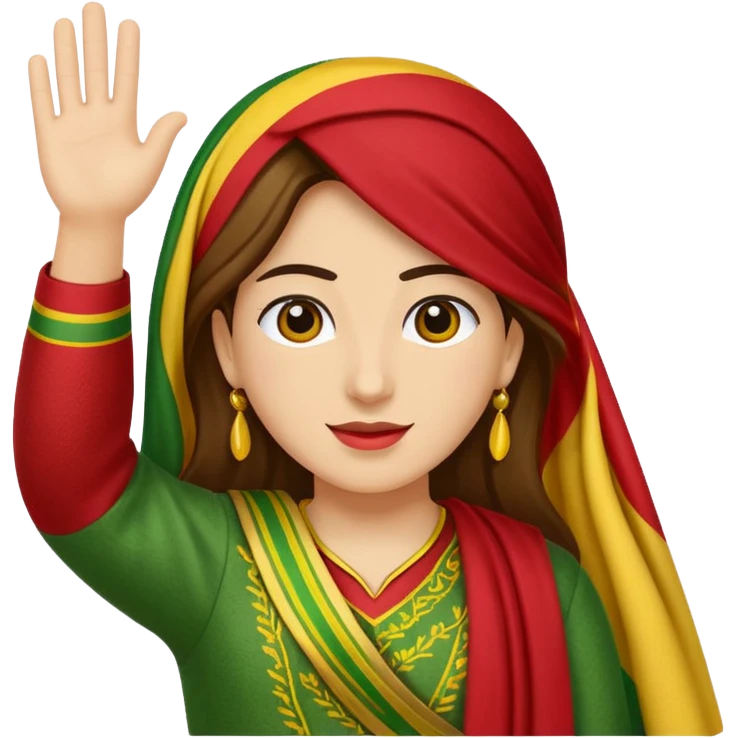 Kurdish bayrak emoji