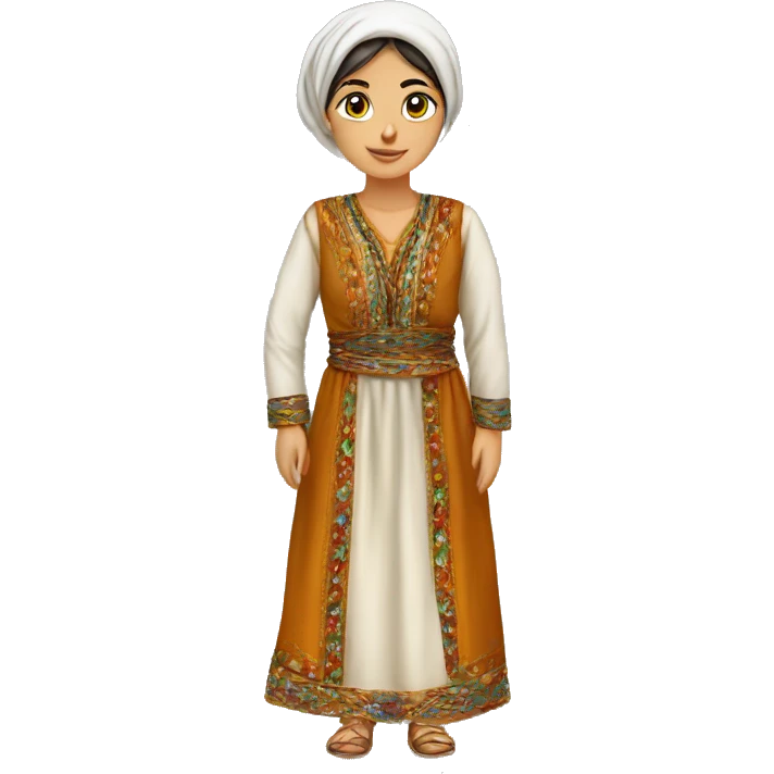 Kurdish dress emoji