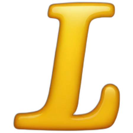 Letter L emoji
