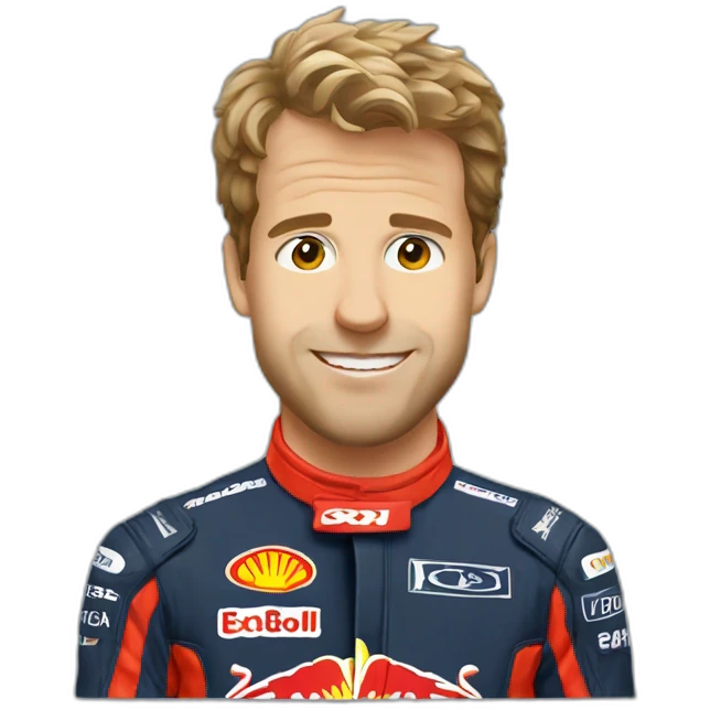 Sébastien Vettel emoji