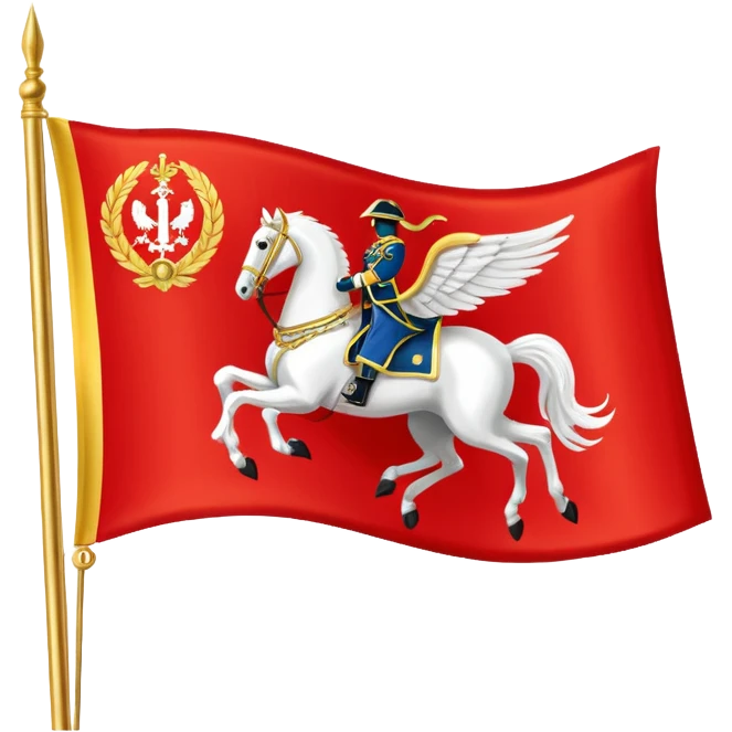 1st Hussar Camp Flag emoji