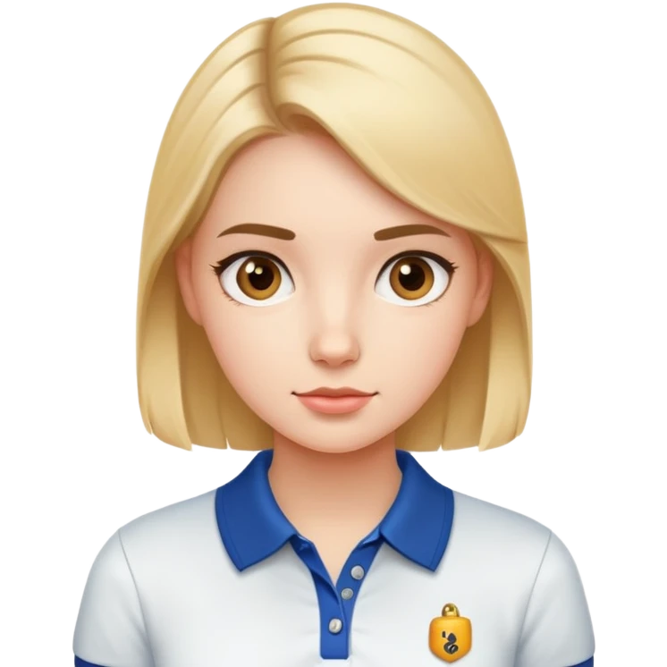 Preppy girl emoji