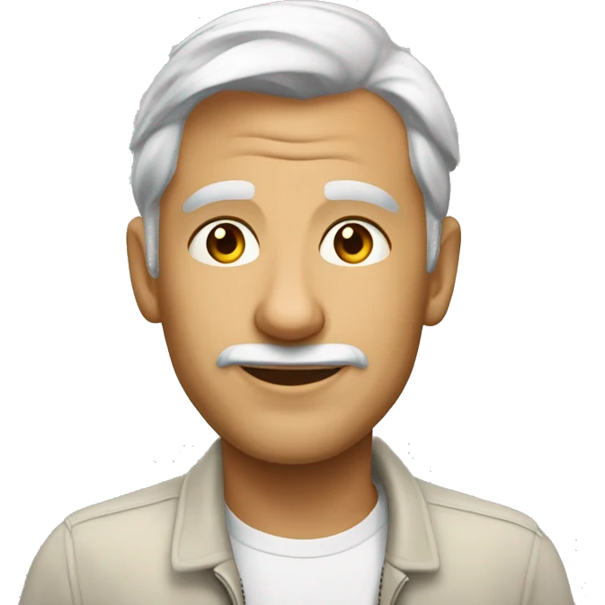 Человек с косточкой во рту emoji