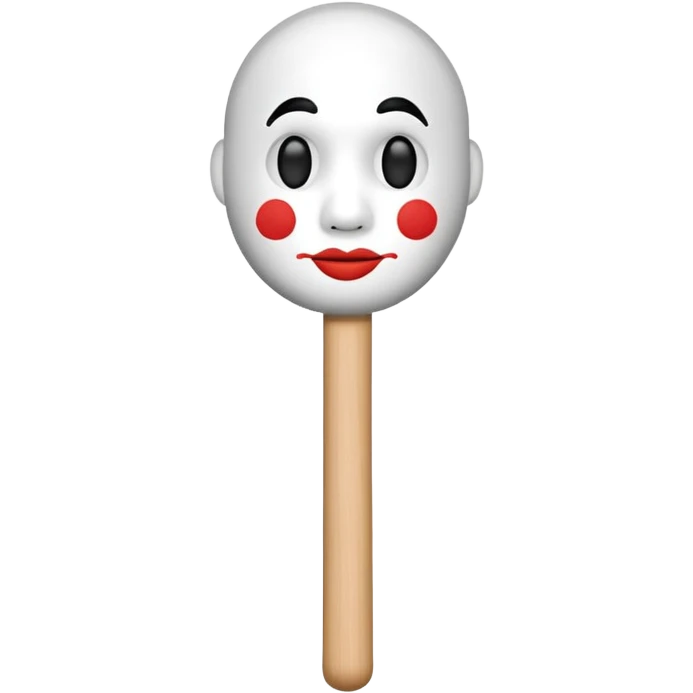 mime stick emoji