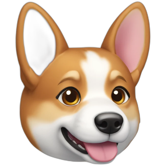 corgy mit knickohr emoji
