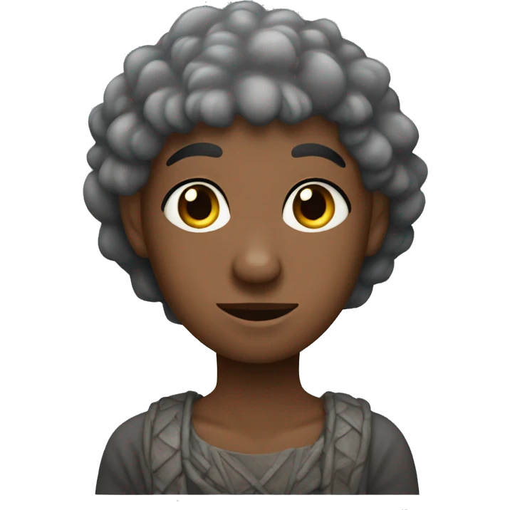Gris d'afrique emoji