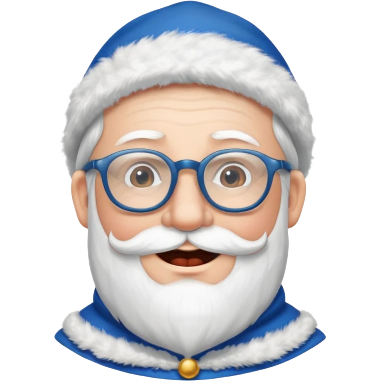Father Frost WITH GLASSES emoji