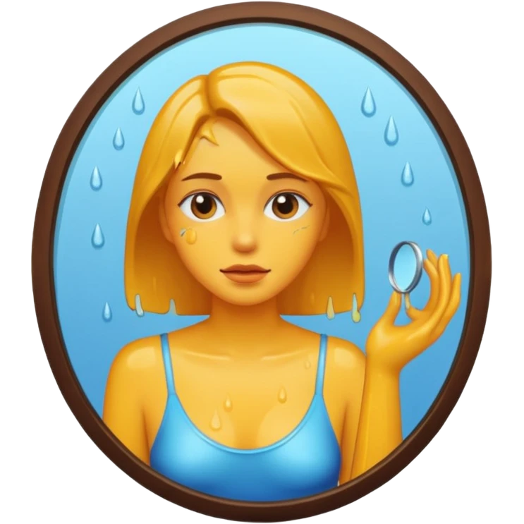 Women before shower emoji