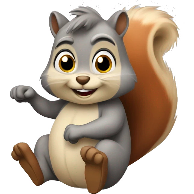 busy squirrel emoji