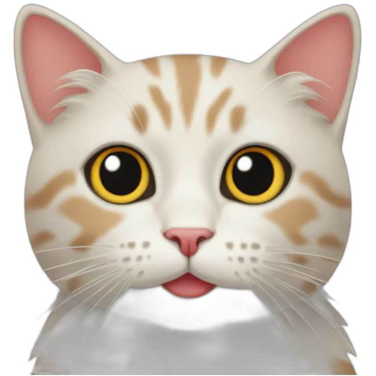 cat from gift box emoji