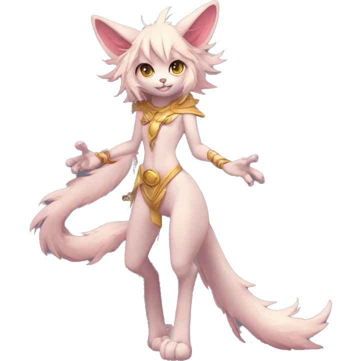 Anthro cool cute kawaii LiLaiRa-Modern-Vernid-Fakémon Full Body emoji