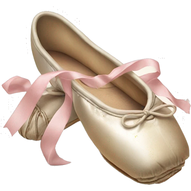 worn down pointe shoes emoji